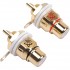 ELECAUDIO ER-105 RCA insulated inserts PTFE (The pair)