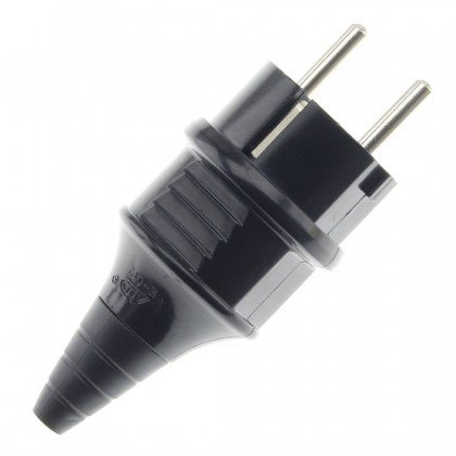 Schuko Power Connector 230V 16A Ø15mm