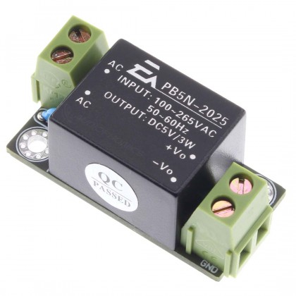 Module Alimentation Convertisseur AC/DC 110/230V AC vers 5V DC 3W 600mA