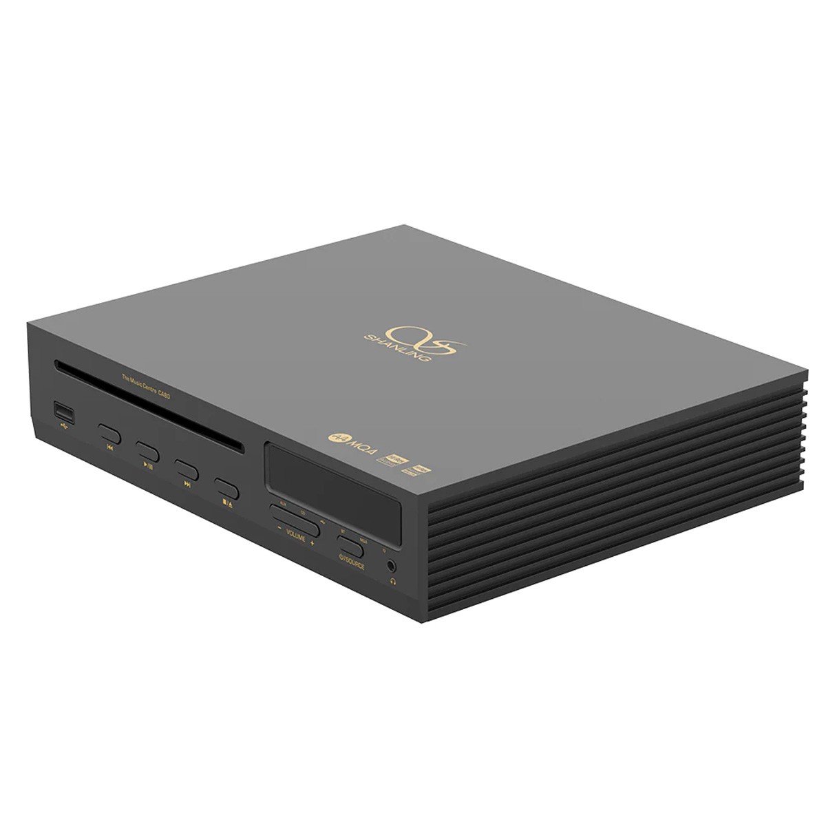 SHANLING CA80 Amplifier Class D ICEPower 100AS2 CD Player DAC ES9219MQ Bluetooth 5.0 100W 4 Ohm Black