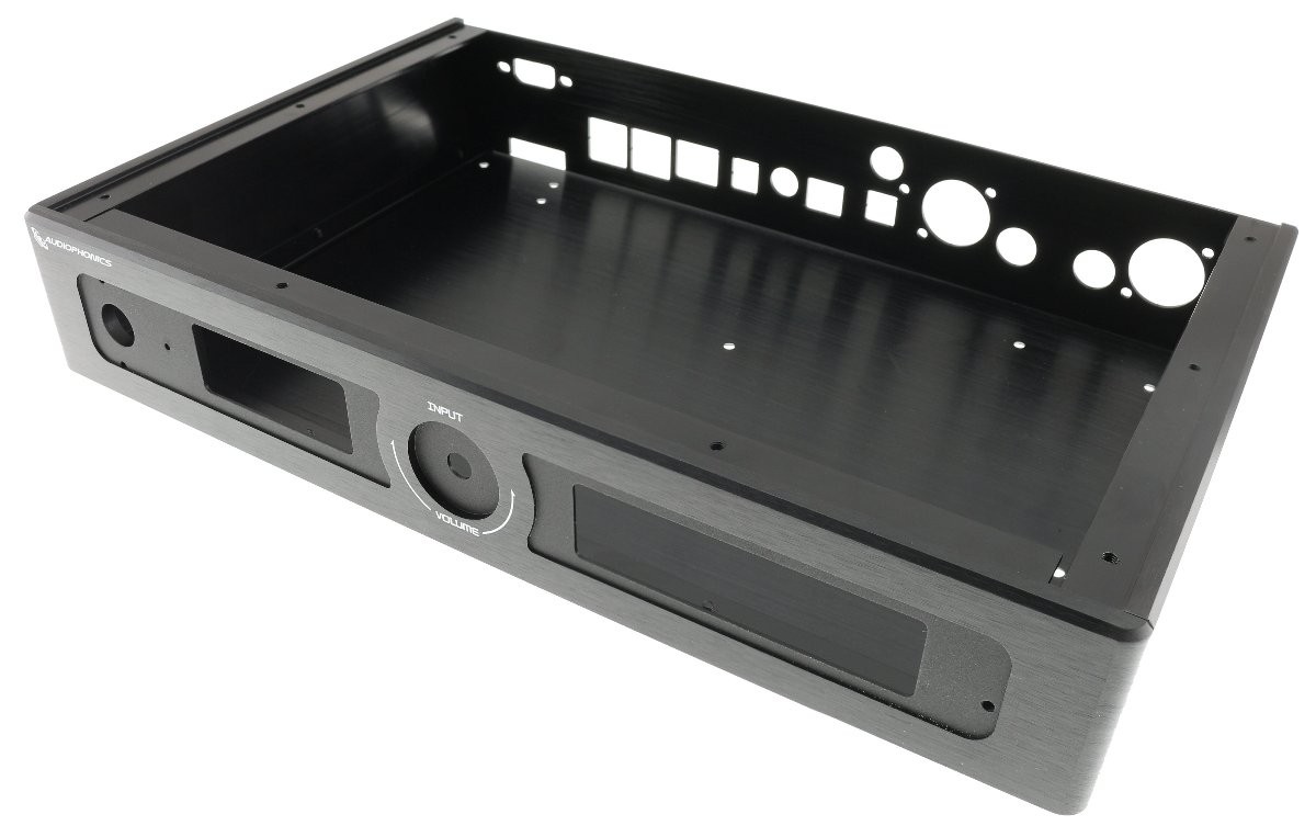 [GRADE B] AUDIOPHONICS Kit Aluminium case and accessories for EVO-SABRE DAC Black