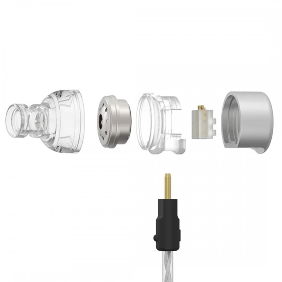 thumbnail image 2 of TANCHJIM One HiFi Wired In-Ear Monitors (IEM) With Microphone - Interchangeable Cable 2 of 11