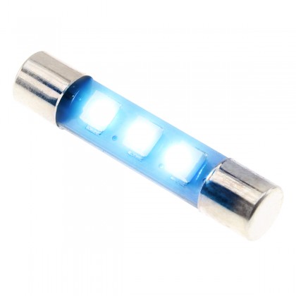 LED Fuse Lamp for Vu-meter / Tuner Warm White 8V