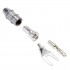 ATOHM WT-STU HP Connectors Spade / Banana OCC Copper Silver Plated Ø3mm (Pair)