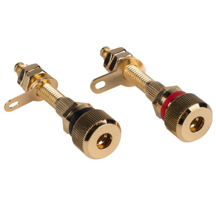 DAYTON AUDIO BPA-38G HD Gold Plated Binding Post Ø15mm x 57mm (Pair)