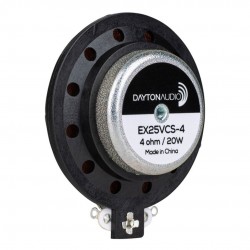 Dayton Audio EX25VCS-4 IMS™ Haut- Parleur Vibreur Exciter 20W 4 Ohm Ø25mm