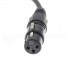 Balanced Interconnect Cable Male Jack 6.35mm TRS to Female XLR 3-Pole OFC Copper 75cm (Pair)