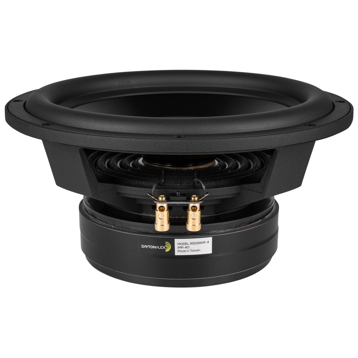 [GRADE B] DAYTON AUDIO RSS315HF-4 Reference Speaker Driver Subwoofer Aluminium 400W 4 Ohm 90dB 23Hz - 1000Hz Ø30.5cm