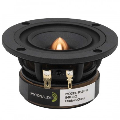 DAYTON AUDIO PS95-8 Speaker Driver Full Range 10W 8 Ohm 86dB 110Hz - 20kHz Ø9cm