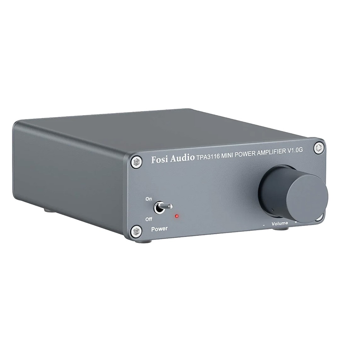 FOSI AUDIO V1.0G Amplificateur Stéréo Class D TPA3116 2x50W 4 Ohm -  Audiophonics