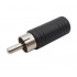 6.35mm female mono to male RCA adapter