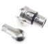 NEUTRIK NC3FRX XLR Female 3-Pole Connector 90° Angled Silver-Plated Ø8mm (Unit)