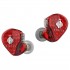 HIDIZS MS1 GALAXY Dynamic IEM In-Ear Monitors Ø10mm 32Ω 108dB 20Hz-40kHz Red