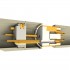 AECO AMI-1060G XLR 3-Pole Male and Female Connectors Gold-Plated Tellurium Copper Ø12mm (Pair)