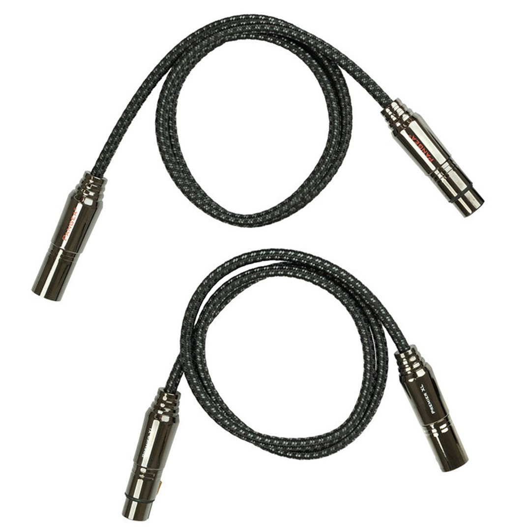 Câble RCA Mono Mâle vers Jack 3.5mm Mono Mâle Cuivre Argent Plaqué Or 1.5m  - Audiophonics