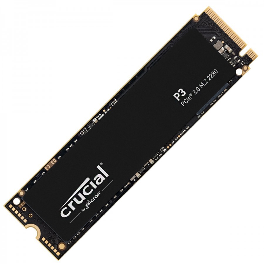 CRUCIAL P3 CT2000P3SSD8 SSD NVME M.2 NAND 3D 4To
