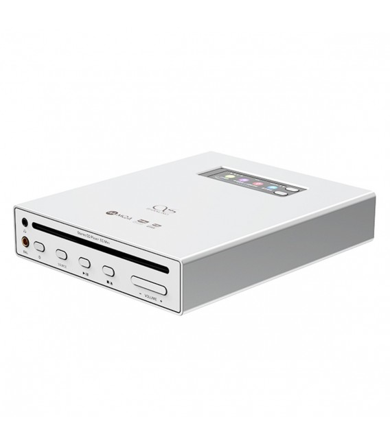 Audiophonics - SHANLING EC MINI Portable CD Player and DAP Sanyo 680 2x ES9219MQ Bluetooth 5.0 aptX LDAC 32bit 384kHz DSD256 MQA-CD Silver Audiophonics - SHANLING EC MINI Portable CD Player and DAP Sanyo 680 2x ES9219MQ Bluetooth 5.0 aptX LDAC 32bit 384kHz DSD256 MQA-CD Silver