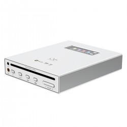 SHANLING EC MINI Lecteur CD et DAP Portable Sanyo 680 2x ES9219MQ Bluetooth 5.0 aptX LDAC 32bit 384kHz DSD256 MQA-CD Argent