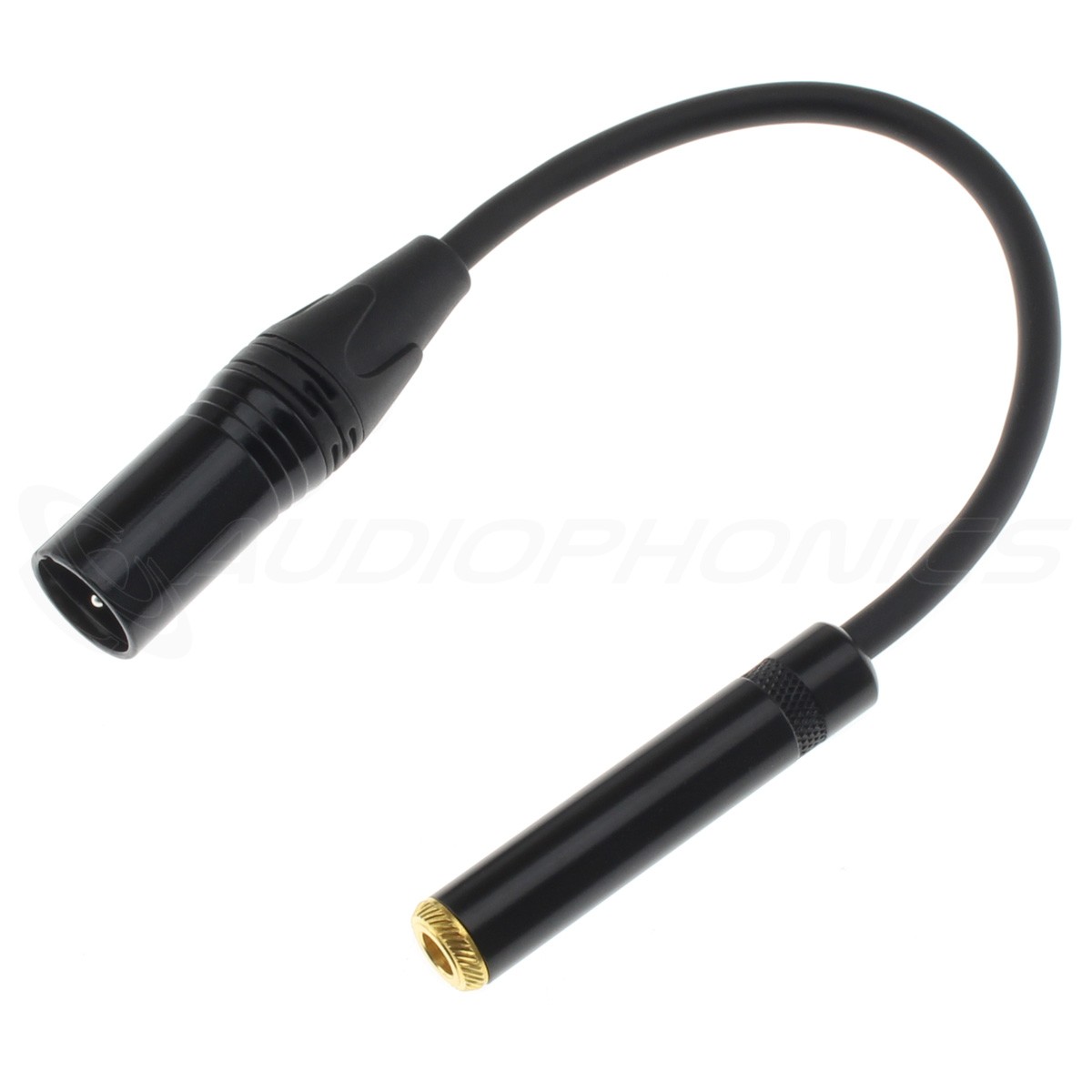 XLR Jack to 6.35mm Mono Jack Adapter