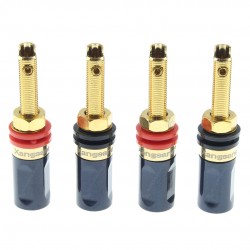 XANGSANE XS-6001AU LONG Speaker Terminals Gold-plated Pure Copper (Set x4)