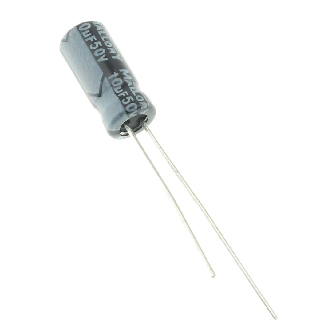 CORNELL DUBILIER Audio Electrolytic Capacitor 50V 10µF