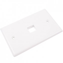 Keystone Plaque Murale Plastique modulaire 1 emplacement