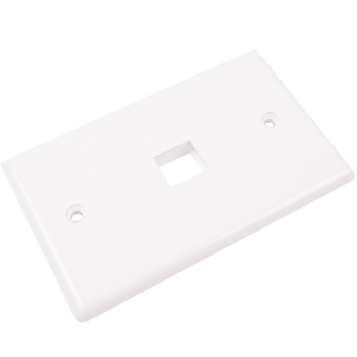 Keystone Modular Wall Plates 1 hole