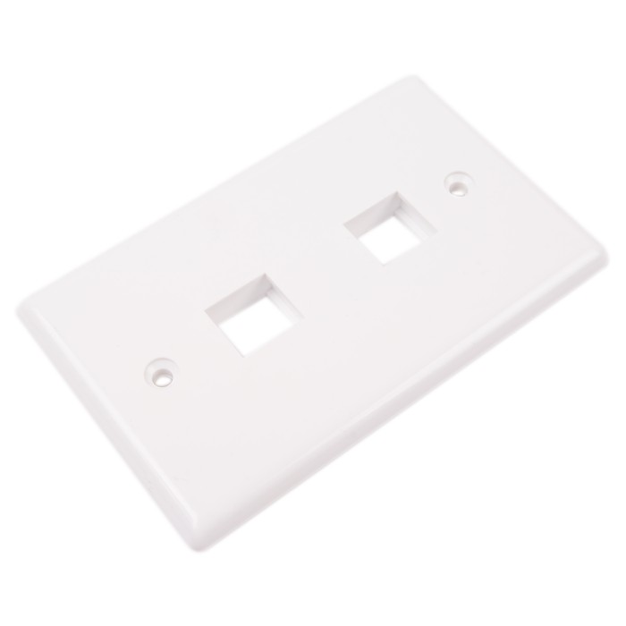 Keystone Modular Wall Plates 2 hole