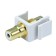 Keystone RCA-WH Embase RCA (Blanc)