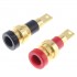 Sockets for 4mm Banana Plugs Gold-Plated (Pair)