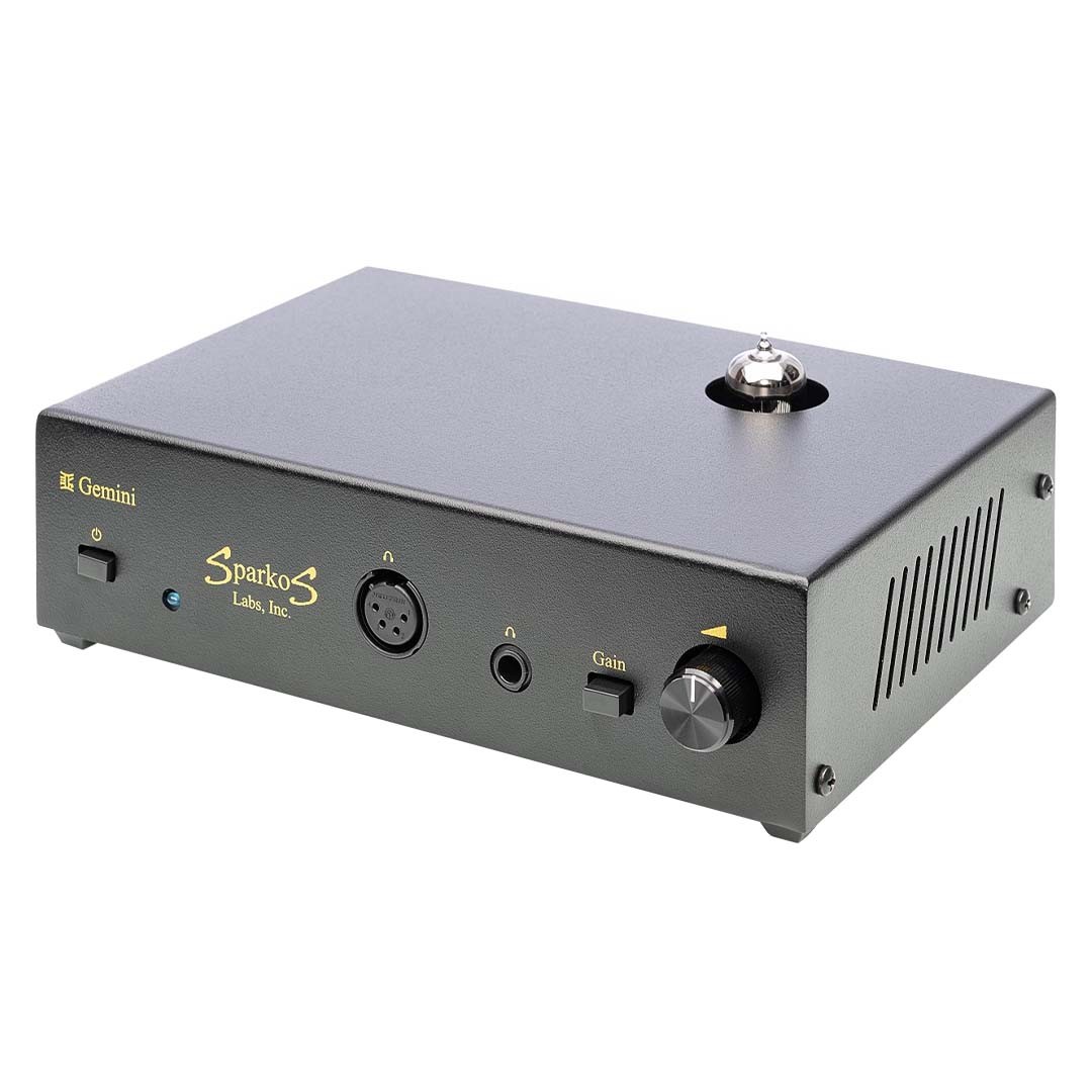 SPARKOS GEMINI Hybrid Headphone amplifier / Preamplifier Tube 6922 and AOP SS2590