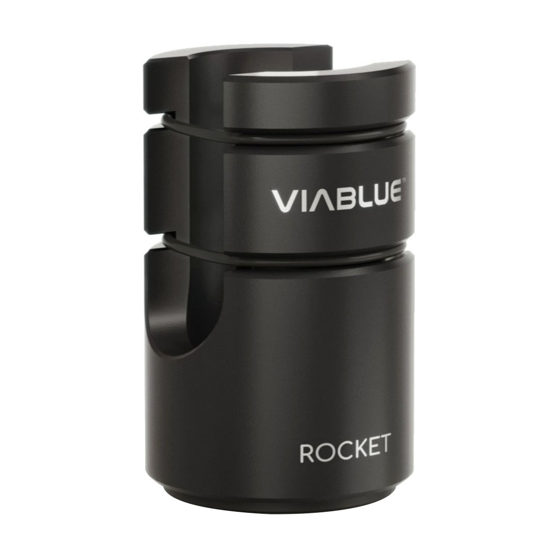 VIABLUE ROCKET Cable Holder Black (Set x4)