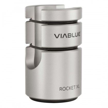 VIABLUE ROCKET XL Support de câble Argent (La paire)