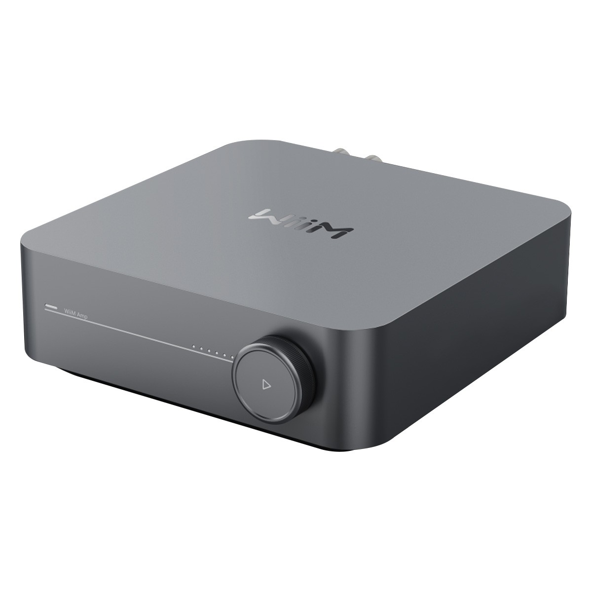 WIIM AMP Amplificateur Stéréo Class D TPA3255 WiFi DLNA AirPlay 2 Chromecast Bluetooth 5.0 2x100W 4 Ohm Gris