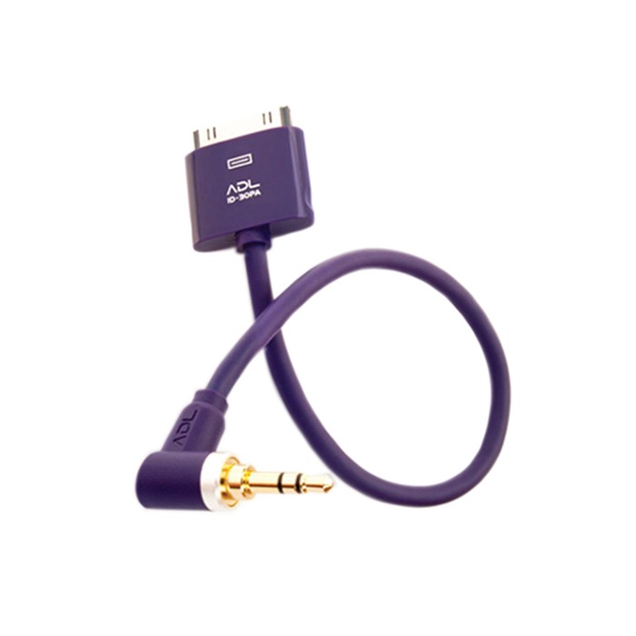 FURUTECH ADL iD-30PL 30 Pin iDock vers jack 3.5 mm coudé 15cm