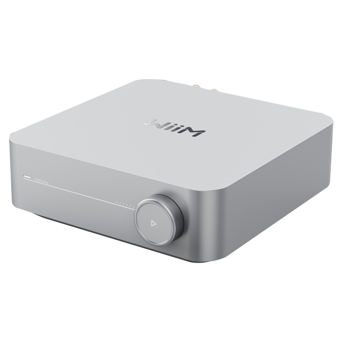 WIIM AMP Amplificateur Stéréo Class D TPA3255 WiFi DLNA AirPlay 2 Chromecast Bluetooth 5.0 2x100W 4 Ohm Argent