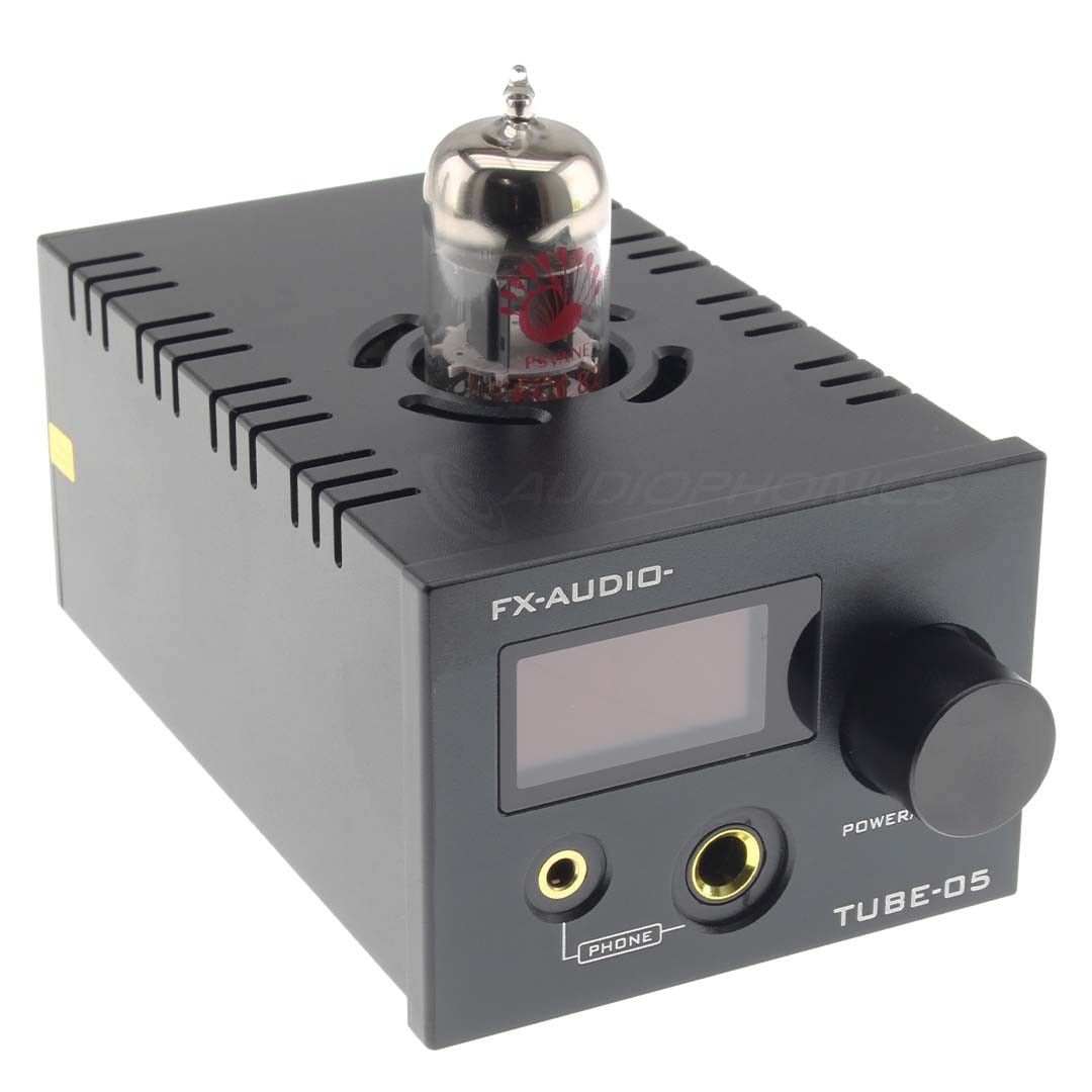 FX-AUDIO TUBE-05 Préamplificateur à Tube ECC82 / Amplificateur casque 