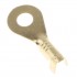 Ring Crimp Terminal Gold-Plated Ø4mm (x10)