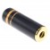 Female Balanced Jack 2.5mm Connector Gold Plated Ø6mm