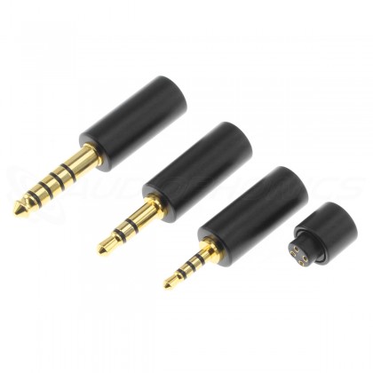 Set of Interchangeable 2.5mm / 3.5mm / 4.4mm Jack Connectors