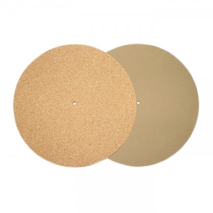 1877 PHONO EV-CORK Mat Support absorbant pour vinyles