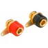 DAYTON AUDIO female Banana Plug Gold Plated (La paire)