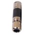 WM AUDIO XLR-96R Rhodium Plated 3 Way Male XLR Connector Ø11.5mm Carbon (Unit)