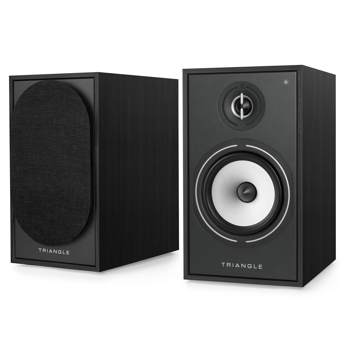 TRIANGLE BOREA BR03 CONNECT Active Bookshelf Speakers Bluetooth 5.0 aptX HD 2x60W Black (Pair)