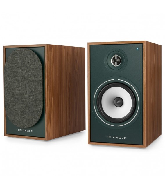 TRIANGLE BOREA BR03 CONNECT Active Bookshelf Speakers Green