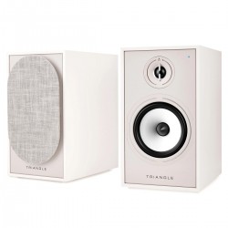 TRIANGLE BOREA BR03 CONNECT Active Bookshelf Speakers Bluetooth 5.0 aptX HD 2x60W Cream (Pair)