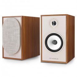 TRIANGLE BOREA BR03 CONNECT Active Bookshelf Speakers Bluetooth 5.0 aptX HD 2x60W Oak (Pair)