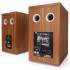 TRIANGLE BOREA BR03 CONNECT Active Bookshelf Speakers Bluetooth 5.0 aptX HD 2x60W Oak (Pair)