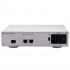 GUSTARD N18 Switch Réseau 2x RJ45 1x Fibre Optique Argent