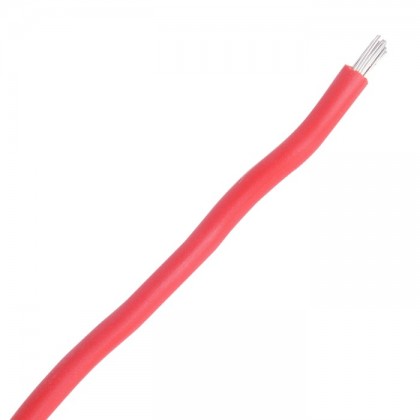 LAPP KABEL HEAT180 Mono-Conducteur souple silicone 1.5mm² (Rouge)